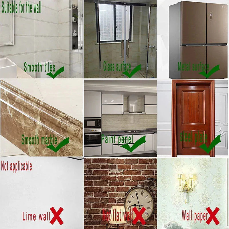 🚫 Punch-Free Screw Stickers – (PACK OF 12)